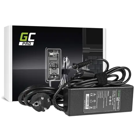 Захранване за лаптоп GREEN CELL, За TOSHIBA/ ASUS / Fujitsu, 20V, 4.5A, 5.5mm-2, (35933633)