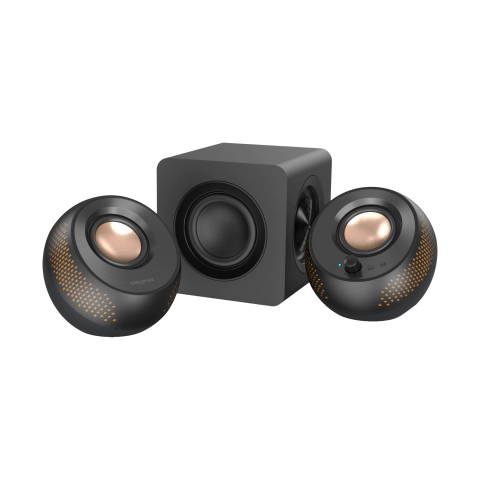 Озвучителна система 2.1 Creative Pebble X Plus, USB-C, Bluetooth, 15W, (35939529)