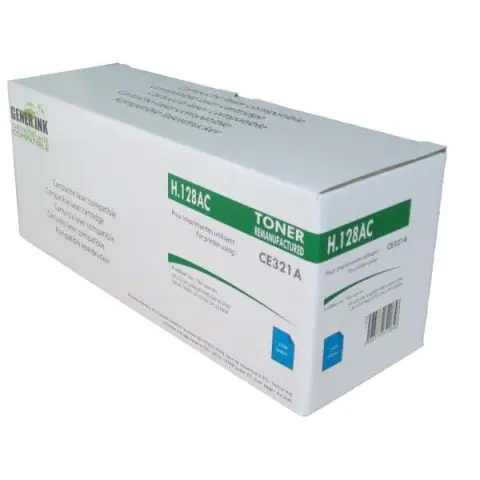 Тонер касета GENERINK CE321, HP, Cyan, (35932404)
