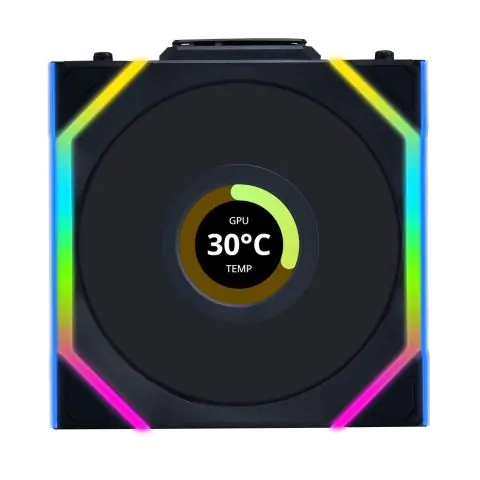 Вентилатор Lian Li UNI FAN SL Wireless LCD Reverse Blade ARGB PWM - 120 mm Черен, (35939406)