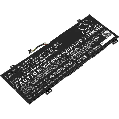 Батерия за лаптоп LENOVO IdeaPad C340-14API L18C4PF3 15.36V 2850mAh LiPo CAMERON SINO, (35939998)