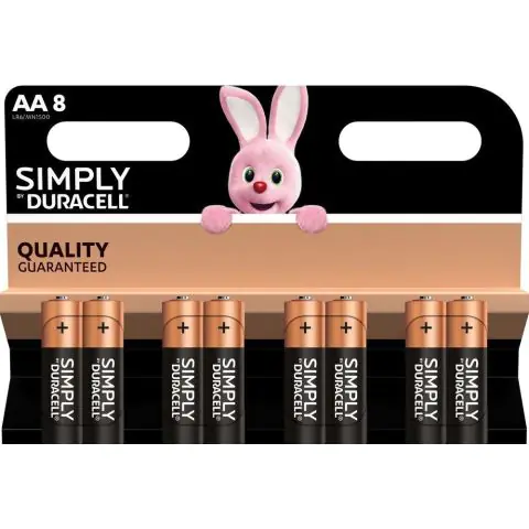 Алкална батерия LR6 AA 8pk блистер SIMPLY MN1500 DURACELL, (35937707)