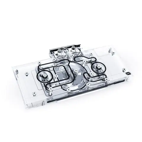Воден блок за видео карта Alphacool Eisblock Aurora Acryl GPX-A Radeon RX 6700XT Reference with Backplate, (35935102)