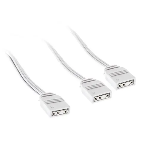 Кабел Kolink ARGB 1-2 Сплитер - 30 cm Бял, (35940200)