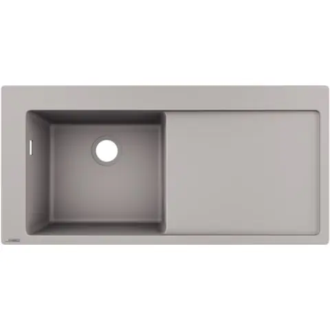 Кухненска мивка Hansgrohe S5110-F450-Concretegrey, (21944)