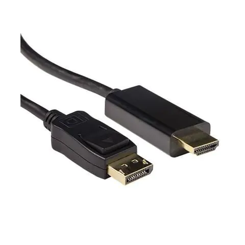 Кабел ACT AK3991, DisplayPort мъжко - HDMI-A мъжко, 3 м, Черен, булк опаковка, (35934017)