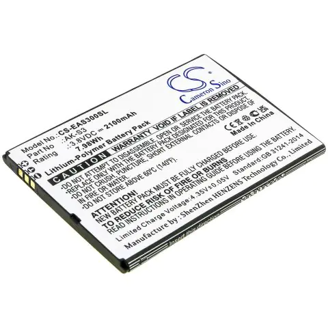 Батерия за мобилен телефон EMPORIA Smart 3 AK-S3 LiPo 3,8V 2100mAh CAMERON SINO, (35939786)