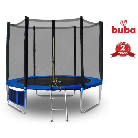 Детски батут Buba 10FT (305 см) с мрежа и стълба, (15600)