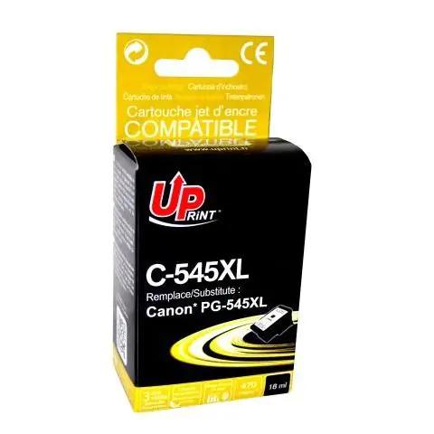 Мастилница CANON PG-545XL Black, Canon IP2850/ MG2450/MG2550/TS335x, 450k, 18ml, Черен, (35936295)
