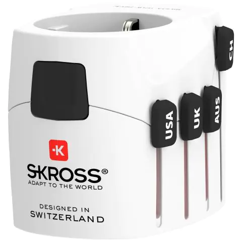Адаптер SKROSS Pro World 1103180, Бял, (35935964)