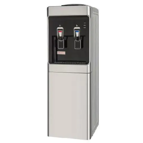 Компресорен диспенсър за вода ELITE WDC-2558, 550W, Сребрист, (15984)