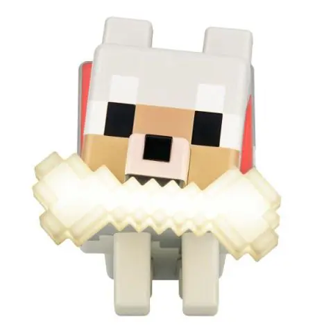 Лампа Paladone Glo Buddies: Minecraft - Wolf Light, PP14761MCF, (35939701)