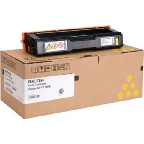 Тонер касета Ricoh SP C310HE, 6600 копия Yellow, (35932932)