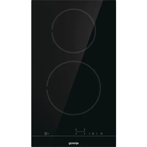 Стъклокерамичен плот за вграждане Gorenje ECT321BSC, 3000W, черен, (13548)