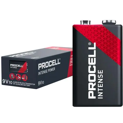 Алкална батерия 6LF22 9V 10pk опаковка INTENSE MX1604 PROCELL /цена за 10бр./, (35937347)