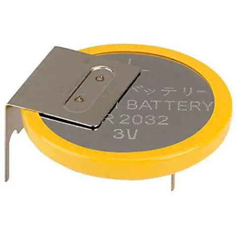 Бутонна батерия литиева EVE BATTERY CR 2032, 3V, с накрайници, industrial, (35934444)