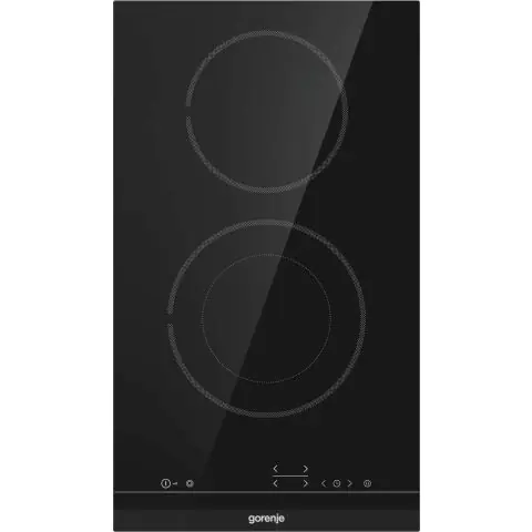 Стъклокерамичен плот за вграждане Gorenje ECT322BCSC, 2900W, черен, (13508)