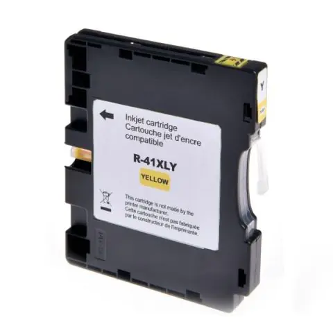 Мастило гел ORINK GC41Y, RICOH, 32 ml, 2500 копия, Yellow, (35933381)