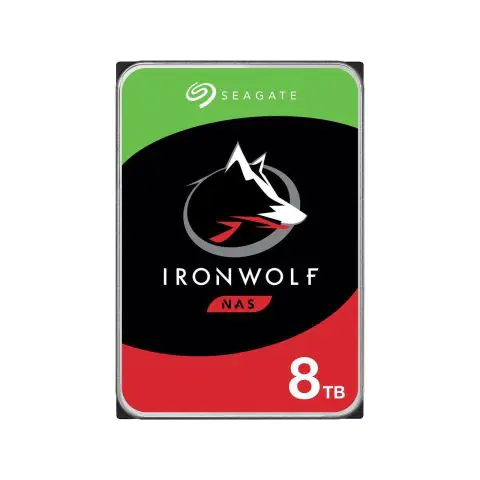 Хард диск SEAGATE IronWolf ST8000VN004, 8TB, 256MB Cache, SATA 6.0Gb/s, (35933767)