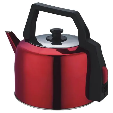 Електрическа кана LAMARQUE EK-3148, 2000W, 4.1L, Корпус от неръждаема стомана, Червен, (16458)