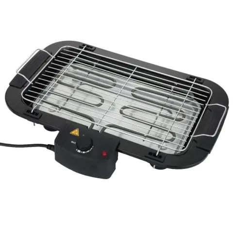 Електрическа скара Rosberg R51015G, 2000W, 3 нива на височина, До 260C, Черен, (13117)