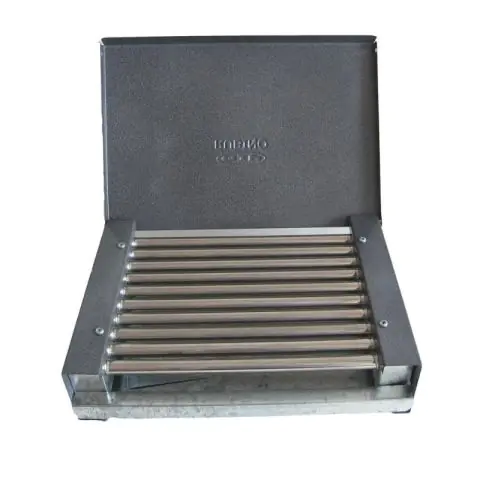 Електрическа скара Rubino ЕС- 0.9К, 900 W, Тавичка за мазнина, (1015200010)