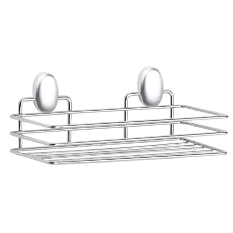 Етажерка за баня Metalife DKB-718, 11х24х7.5 см, Хром, (11448)