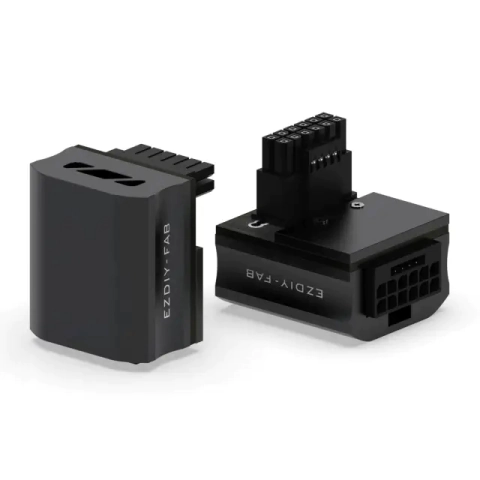 EZDIY-FAB адаптер за видеокарта 12VHPWR 600W - STD 90° Black, (35938911)