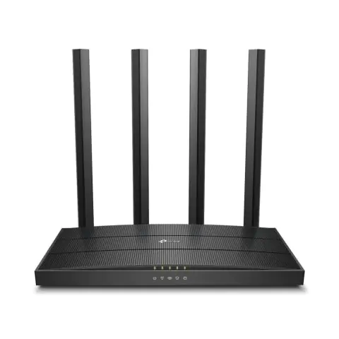 Безжичен рутер TP-Link Archer C6 AC1200, 2.4/5 GHz, 300 - 867 Mbps, 10/100/1000, (35933585)