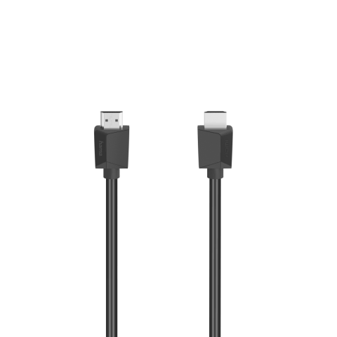 Кабел HAMA High-Speed, HDMI мъжко - HDMI мъжко, 4K, 3м, 18Gbit/s, Ethernet, Eкраниран, Черен, (35934298)