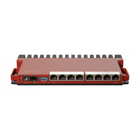 Рутер MikroTik L009UiGS-RM, CPU 800MHz, 12 RAM, 8xGigabit, 1xSFP, USB 3.0, (35936808)