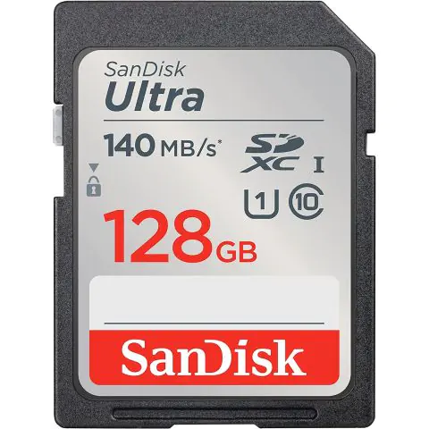 Карта памет SANDISK Ultra SDXC, 128GB, (35935950)