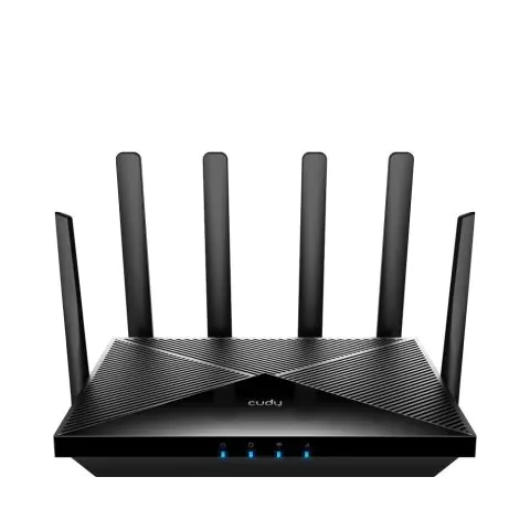 Безжичен рутер Cudy P5, 5G, AX3000, 2.4/5 GHz, 574 - 2402 Mbps, 10/100/1000, (35936488)