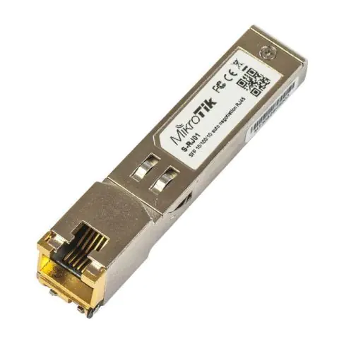 Мрежов комутационен модул Mikrotik S-RJ01, 1.25Gbps, (35936587)
