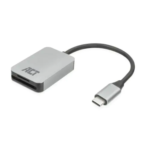 Четец за SD / micro SD карти ACT AC7056, SDXC, USB-C, (35937827)
