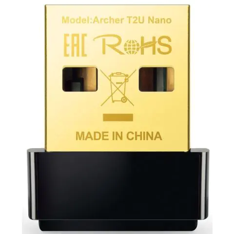 Безжичен адаптер TP-LINK Archer T2U Nano, Dual band, USB, (35937587)