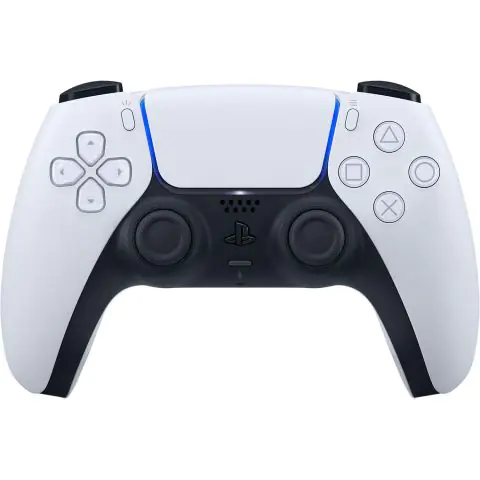 Безжичен геймпад Sony PS5 DualSense, Бял, (35934144)