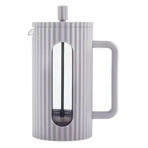 Френска преса за кафе/чай Klausberg KB 7752, 1 l, Ненагряващ се корпус, Стъкло, Сив, (35922569)