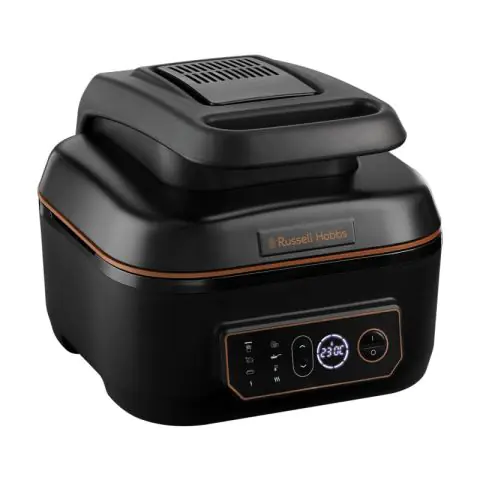 Фритюрник Russell Hobbs SatisFry 26520-56, 1750 W, 5.5 L, 7 функции за готвене, Черен, (19150)
