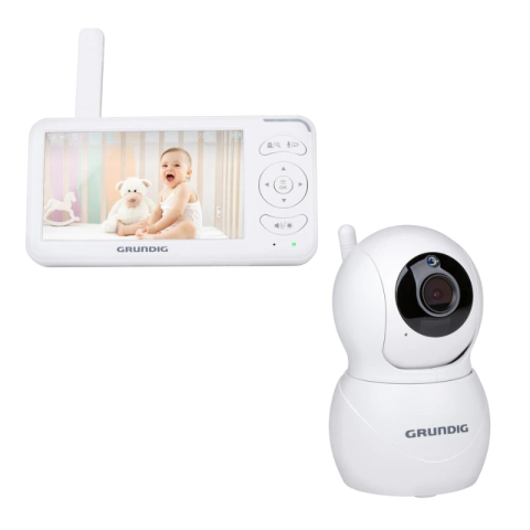 Grundig 33423 видео бебефон 5 инчов дисплей, (35945194)