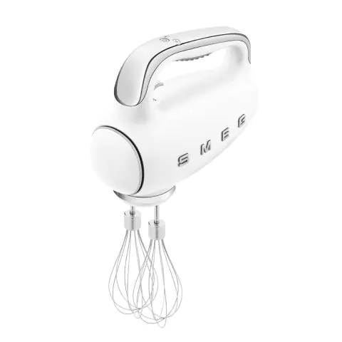 Миксер SMEG HMF01WHEU, 50s Style, LED дисплей, 250 W, (19922)