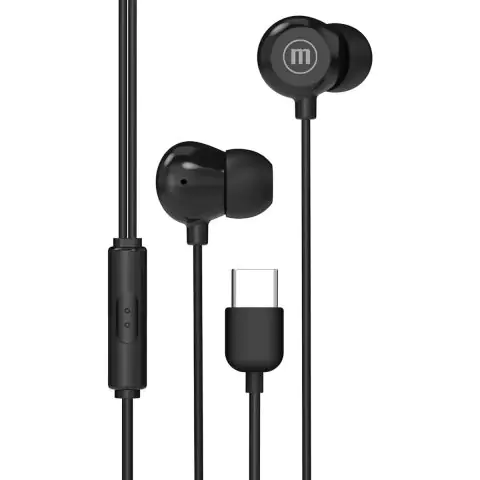 Слушалки тапи с микрофон MAXELL IN-BAX, USB-C, (35939582)