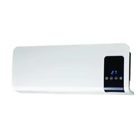 Керамична печка за стена ELITE EHH-1381, 2000W, LED Дисплей, Дистанционно управление, Бял, (22345)