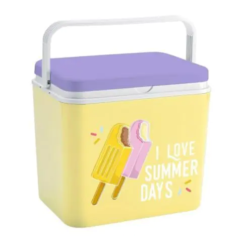 Хладилна кутия ATLANTIC Icecream, 24 литра, Пасивна, Охлаждане, Без BPA, Многоцветен, (20419)