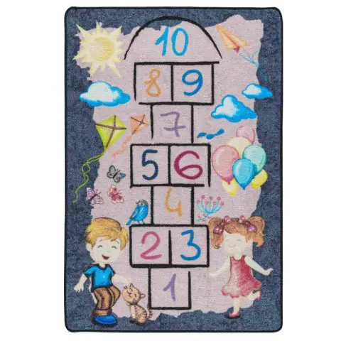 Kилим Chilai Home 770CNF9156, 133x190 см, Aнтибактериални нишки от полиамид, Сив, (770CNF9156)