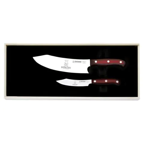 Комплект ножове Giesser серия PremiumCut Set No. II, Rocking Chefs, Micarta 1, (35945248)