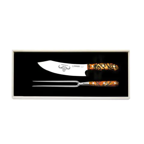 Комплект ножове Giesser серия PremiumCut Set No. II Spicy Orange, (35945249)