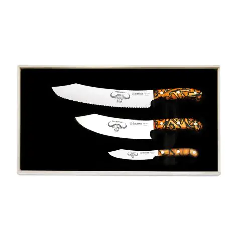 Комплект ножове Giesser серия PremiumCut Set No. III, Acrylic, spicy orange*, (35945252)