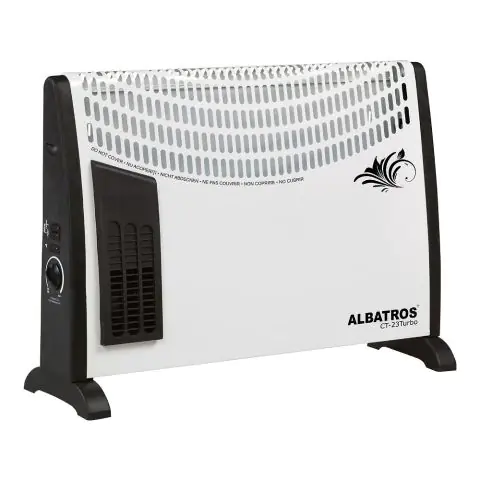 Конвектор ALBATROS CT-23TURBO, 2000W, Вентилатор, 3 скорости, Бял, (22445)