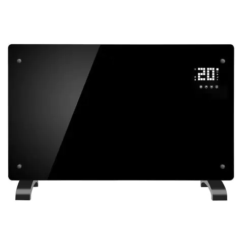 Конвекторна печка ELITE WGPHD-22, 2200W, Стъклен панел, WI-FI, Черен, (15997)